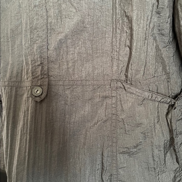 Vintage Lim’s Lady’s Casual Wear Lightweight Gray/Charcoal Buttoned Jacket M/L - Picture 8 of 9